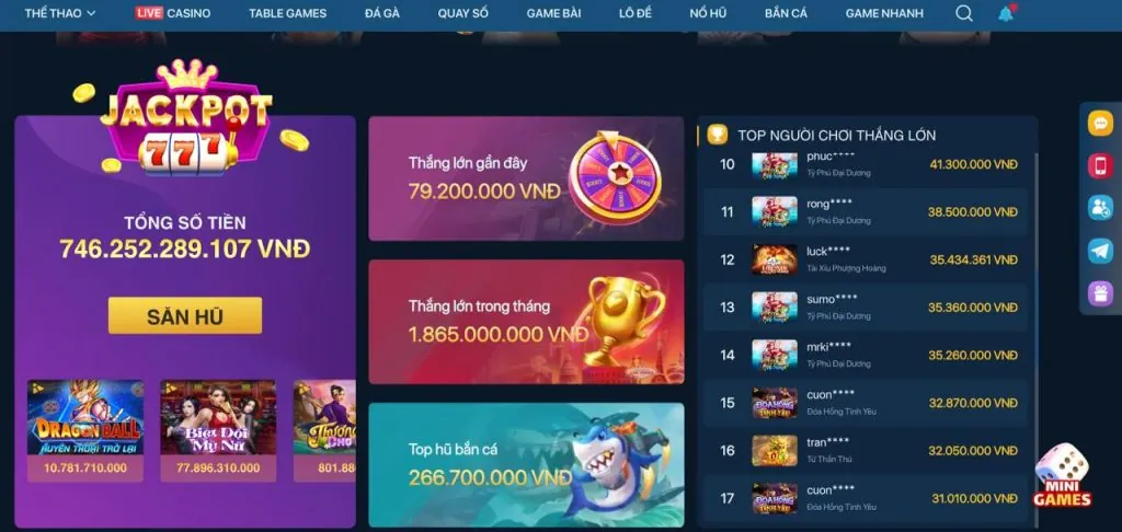 Tổng quan các trò chơi đa dạng tại HQ88 Chính Thức
